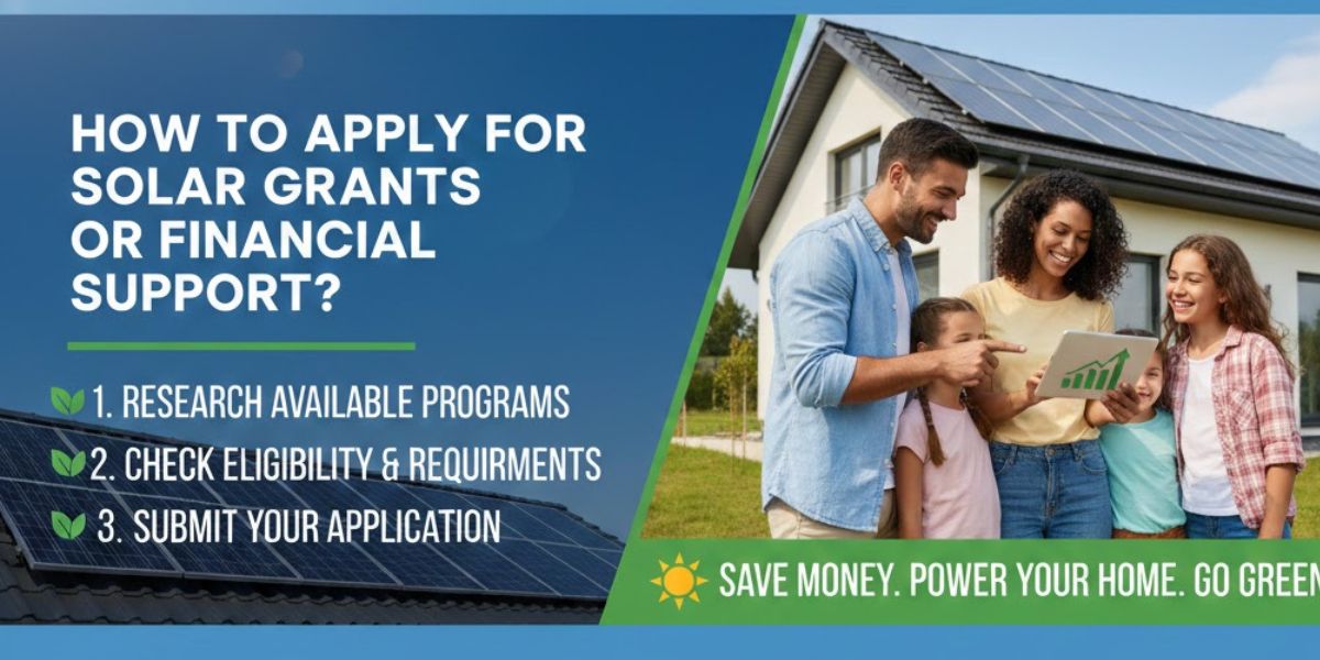 Can Businesses Get Grant Or Financial Support For Solar Panels? How to Apply for Solar Grants or Financial Support?