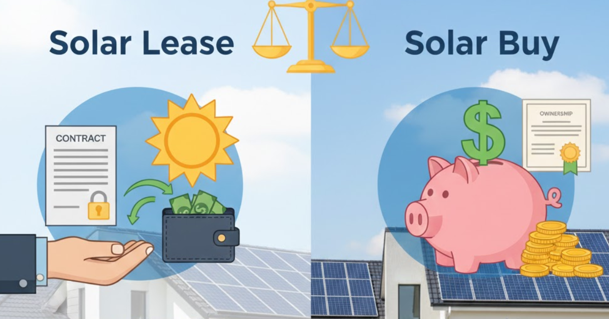 Solar lease vs. buy: which is better?
