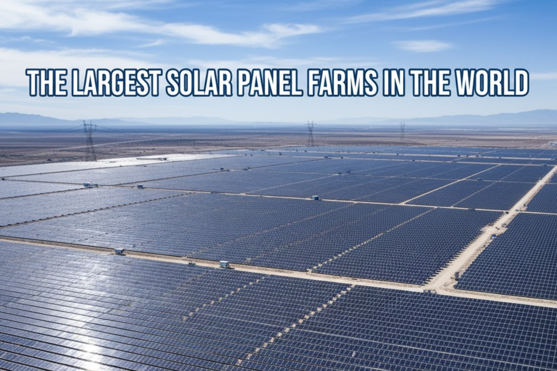 Largest Solar Farm In The World